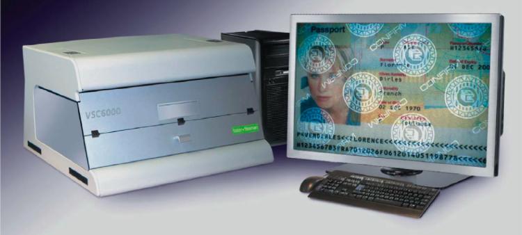 جهاز VSC 6000 HS لتحليل الوثائق وكشف التزوير